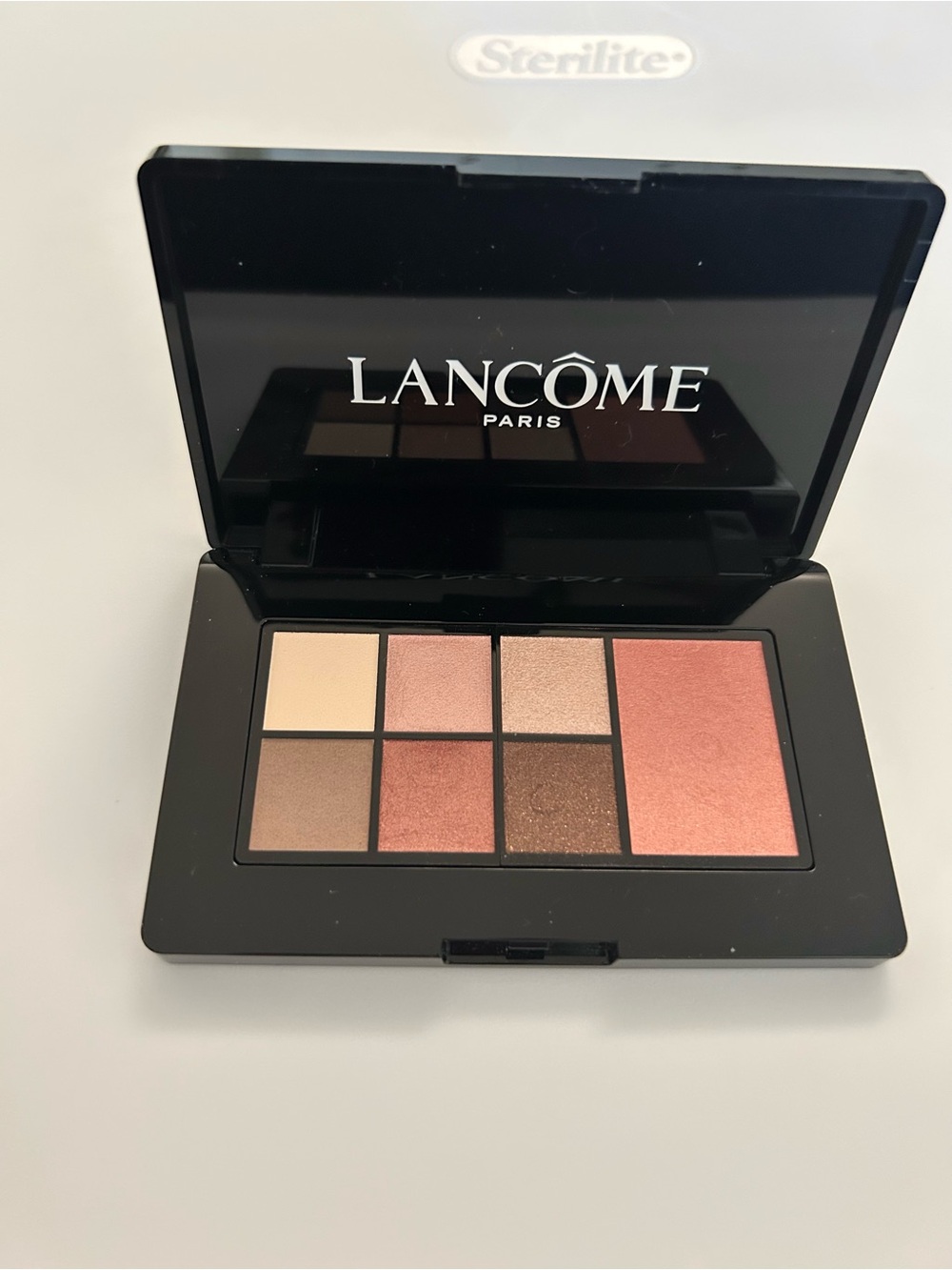 New Lancôme Paris Color Design/Blush Subtil Palette Glow Look Warm Palette Day